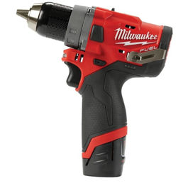 Milwaukee 12V slagbore/skruemaskine kulløs M12 FPD-402 kit